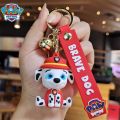 Paw Patrol Toys Keychains Marshall Chase Rocky Zuma Rubble Skye Keyring Paw Patrol Figure Bag Pendant Children Kid Birthday Gift. 