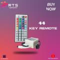 44 Keys Remote + Controller Compatible with Model 3528 | 5050 LED Strip. 