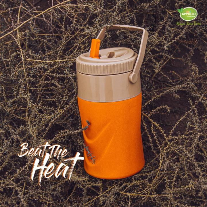 Sultan Water Cooler, 2Ltr Jet Cooler, Drinking Water Cooler, Portable Travelling Thermos, Insulated Plastic Beverage Container