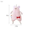 Hanging Hand Towels Cute Kids Hand Towels Reusable Animal Shaped Dish Towels Hand Towels with Hanging Loops for Toilet Kitchen Kid Children. 