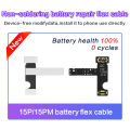 i2C Non-Soldering Battery Repair FPC Flex For iPhone 15 14 13 12 11 Pro Max i2c I6S BR-13 KC01 KC02S KC03 Tag On Cable Replace. 