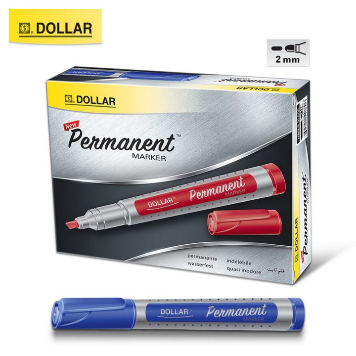 Dollar Permanent Marker (Bullet Tip 70) 12's Regular Box