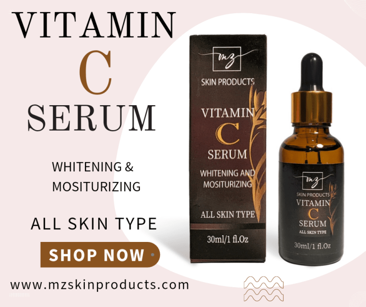 VITAMIN C SERUM | SERUM | SERUM FOR GLOWING SKIN | PREFESSIONAL ANTI AGING | WHITENING & MOSITURIIZING | 30ML | SERUM | SERUMS FOR GLOWING SKIN  MZ SKINCARE