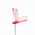 24Pcs 3D Dragonfly Garden Decor Dragon Fly Garden Stakes Dragonflies Garden Ornaments. 