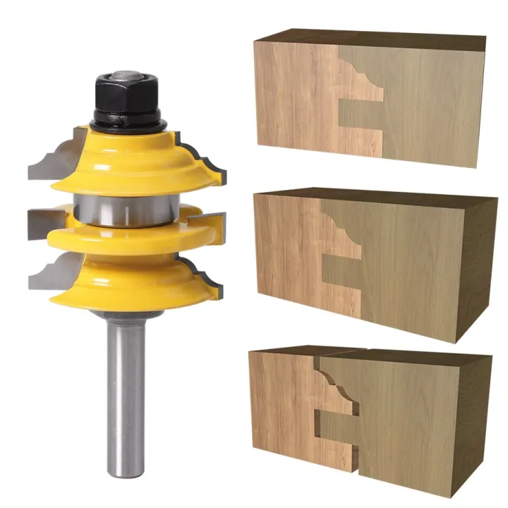 Single 8mm Shank Mortise Joint Cutter Woodworking Milling Cutter ...