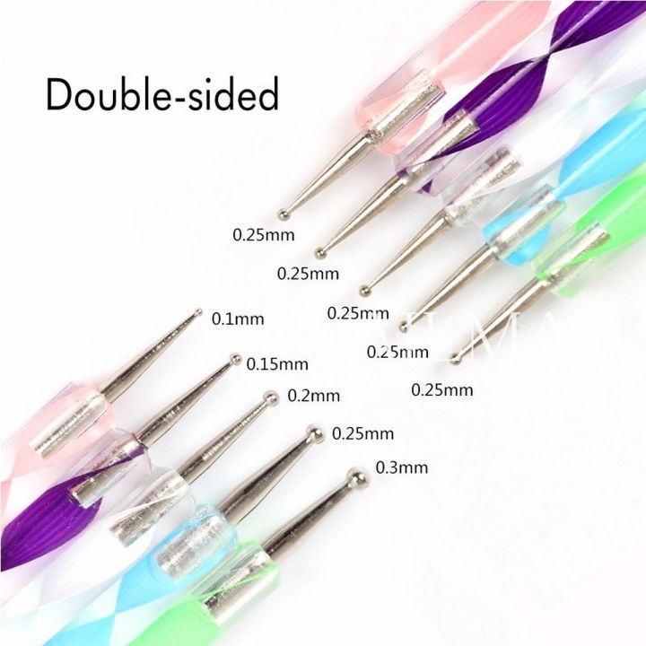 5pcs%20Dotting%20Pen%20Tool%20Nail%20Art%20Dot%20Doting%20Tool%20Set%20Manicure%20Painting%20Kit%20Design%20DIY%202%20way%20Dotting%20Tool%20-%20Image%204