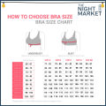 [Night Market] Stripes Underwire Demi/Half Balconette Bra/ Coli Wanita Jalur Berdawai. 