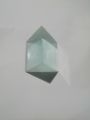 GLASS PRISM - SUPERIOR QUALITY WATER-CLEAR 1-1/2 inch (one and Half inch) 38mm. 