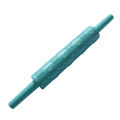 Plastic Flower Heart Embossing Rolling Pin DIY Cookies Fondant Cake Dough Roller. 