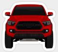 Ford Sticker - 3 inch x 3 inch - Car Sticker - Sticker  For Mobile Sticker For Laptop. 