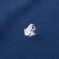 Giordano men polo shirt frog embroidery mini pattern tops for men stretchy cotton blending 01019382. 