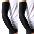 One Pair of Arm Sleeves Cover for Adults Stretchable Fabric Free Size Fits the Most. 