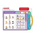 Intelligence book Sound Book for Children, English Letters & Words Learning Book, Fun Educational Toys. Activities With Numbers, Shapes, Animals phonetic learning book for Toddlers.. 