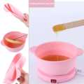 Portable Silicone Wax Warmer 300ML Foldable Wax Heater Hair Removal Wax Machine SPA Body Epilator Paraffin Wax Pot for Travel. 