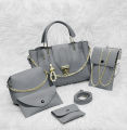 Hand bags for girls pack of 5 piece set with long strap. 