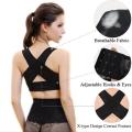 Women Chest Posture Corrector Breast Up Chest Support Belt X Back Straps Lady Breast Lifting Body Shaper Corset Shoulder Brace. 