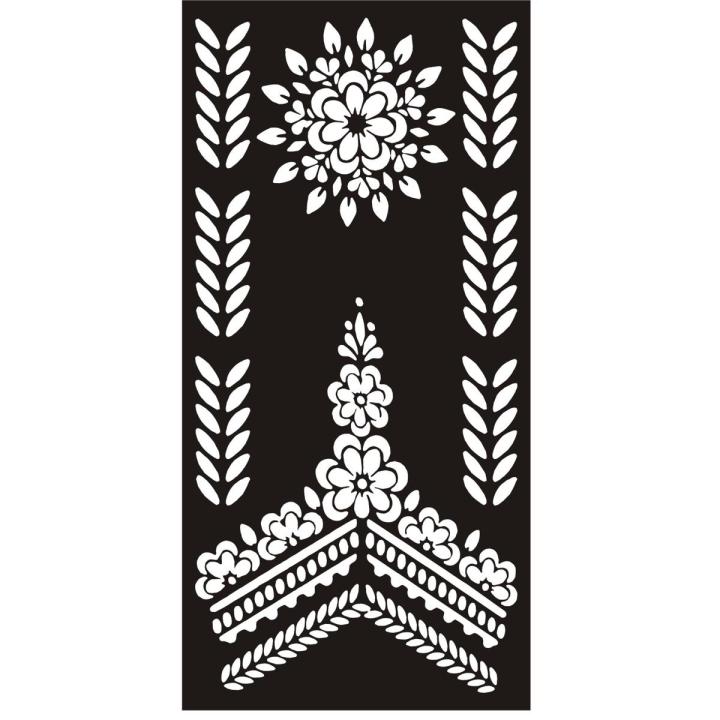1 Design Sheet Mehndi Papers Stencils