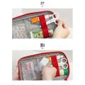 Household Portable Waterproof Outdoor Travel Medical Multi-Pocket Medicine First Aid Kit Storage Bag (Not Included First Aid Accessories). 