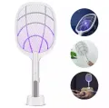 Teal™ 2 in 1 Rechargeable Electronic Mosquito Bat with UV Insect Killer Lamp | Portable Fly Swatter | USB Rechargeable Mosquito Racket for Home & Office. 
