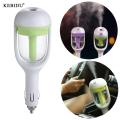 Kebidu Car Air Freshener 12V Car Mini Air Purifier Humidifier Aromatherapy Oil Mist Diffuser Fogger - Green. 