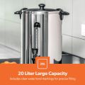 Original Geepas GK6155 Electric Tea Kettle - Water Boiler - 20 Liter (2 years Warranty). 