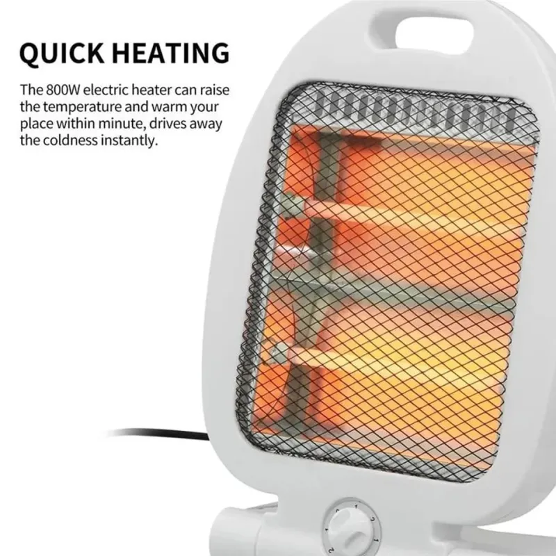 400W Foldable Electric Room Heater