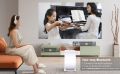 P4 TYPE C 400ANSI Mini Projector WIFI6 BT5.2 Native 720P support 4K Portable Movie Video Projector w/ 270° Rotatable Auto Keystone. 