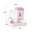Pet Automatic Food & Water Dispenser - For Long Term Supply for Cats & Dogs. 