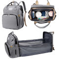 Fashion New Diaper Bags Backpack Multifunctional Foldable Baby Bed Crib Bag Large Capacity Stroller Bag Insulation Nursing. 