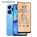 【WEJA】Tecno spark 10c case and Screen protector film spark 10 4G Astronaut Cartoon Mechanical Space Sesame Street Cartoons Phone Case+Ceramic Soft Film+Camera lens film 3in1. 