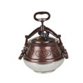 fghani Messi Pressure Cooker – Brown Color – Triple Safety System with 3 Valves & Bypass Valve – Heavy Duty Aluminum – 5L, 8L, 10L, 15L Sizes – Safe & Durable Cooking Pot. 