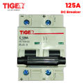 2P DC Circuit Breaker 125A  – Battery & Solar Protection for Reliable Power Safety Tiger 125A. 