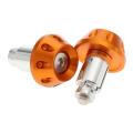 1 Pair Motorcycle Handlebar Grips Bar End Plug Universal Black. 