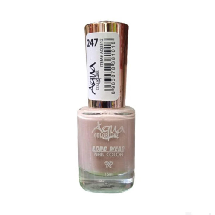 AQUA Color Long Wear Nail Polish 247-Nude