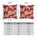 Shohei Ohtani Face Pattern pillowcase printed cushion cover sofa waist pillow pillow cover. 
