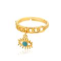 Evil Eye Rings For Women Stainless Steel Turkish Eye Ring Wedding Gothic Aesthetic Jewelry Sets anillos bague bijoux Moonlight Shines. 