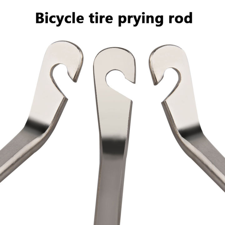 Bicycle Tyre Lever Tube Remover Tool Stainless Steel Bike Tire Opener Crow Bar MTB Road Cycling Wheel Repair Tools Accessories Sunlight Super Store