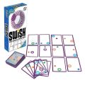Think Fun Swish Card Game For Kids Funny Transparent Card Game & Toy Overlapping Board Card Games Family Challenge Fun Swish Logical Thinking Transparent Color Shapes Children's Party Toys. 
