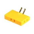 YOGA 2-prong Rotatable Socket Converter 180 Degree Extension Plug Adapter Foldable US Plug Adapter 3 Way Wall Outlet Extender. 