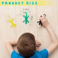 24 Pack Stretchy Lizard Toys Rubber Lizard Toy Mini Rubber Lizard Set for Birthday Party Favors Goodie Bags Easter Egg Basket Stuffers Pinata Filler, Students Rewards, 12 Colors. 