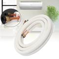 Air Conditioner Tube 1/4+3/8 Insulated Copper Pipe 5mtr Air conditioning pipes. 