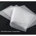 Butter Paper/ Tracing Paper - Pack of 50 Sheets. 