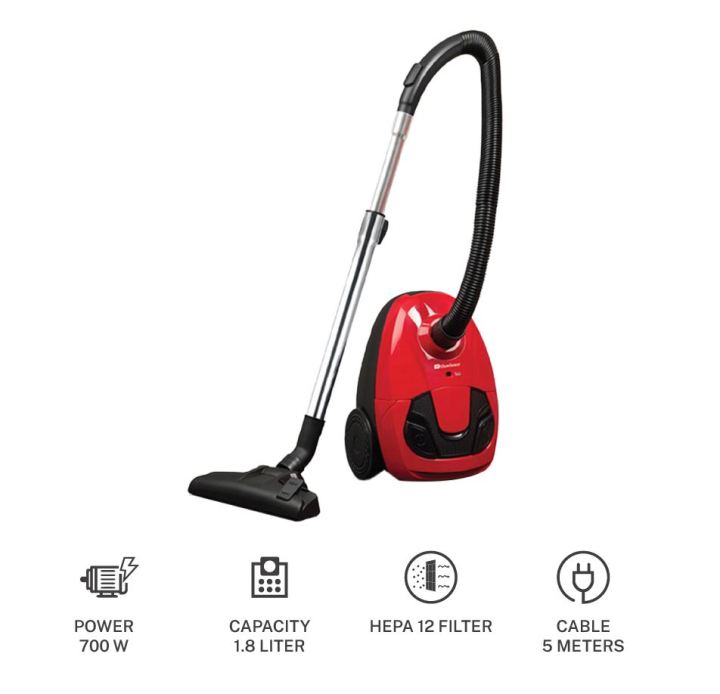 Dawlance Vacuum Cleaner DWVC 770 SMT with 1.8 Litre Capacity - Brand Warranty