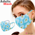 3d Fashion Face Mask Cute Washable Reusable Cotton Ice Silk Face Mask For Adults. 