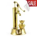 Antique Design Small Hand Pump Showpiece Home Decor Gift Item Brass. 