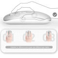 E-1400 Rechargeable 2.4 GHz Wireless Mouse With Silent Clicking. 