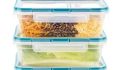 Plastic Container Set for Kitchen Use/ Storage box  with lids -  Airtight Leak Proof/Microwave saves/ Easy Snap Lock and BPA .Free Plastic Container ... 
