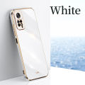 For Xiaomi Redmi Note 11 Back Cover Fashion Shiny Plating Square Bumper Camera Protection Case Soft Silicone Shockproof Protective Mobile Phone Cases. 