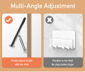 Awei X36 Wall Phone Holder Foldable Durable Strong Stickiness Adjustable Angle Suitable For Mobile Phone,Tablets. 