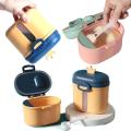 Portable Baby Food Storage Box BPA Free Formula Dispenser Cartoon Infant Box Toddler Snacks Cup Container. 